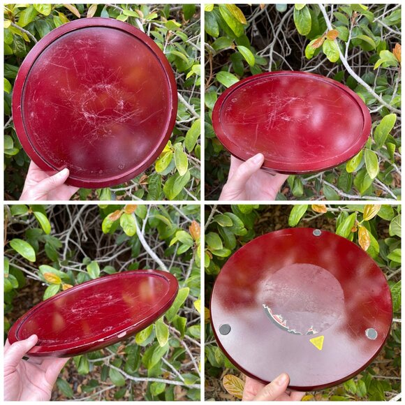 VINTAGE 90s 🫒 TRISA RETRO RAINBOW SNACK BOWL SET OF 4 . KITSCHY HORS D'OEUVRES ! - Picture 12 of 14